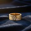 2026 New Jewelry Temperament Leaf Horse Eye Zircon Ring Fashion Versatile Engagement Ring