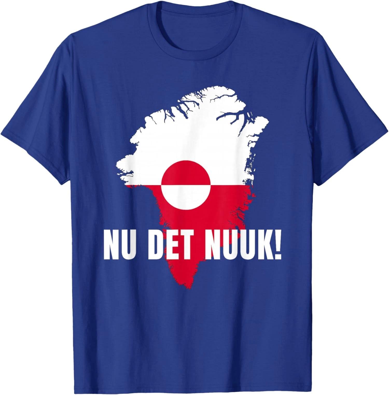 Nu det Nuuk! Now s Enough! Greenlandic Flag T shirt 4XL