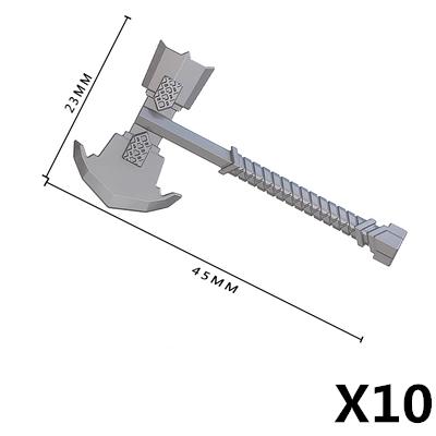Mittelalterliche Militärzubehör Bausteine Ritter Figuren Waffe Schild Rüstung Helm Speer Bogen Armbrust Axt Hammer Spielzeug K026