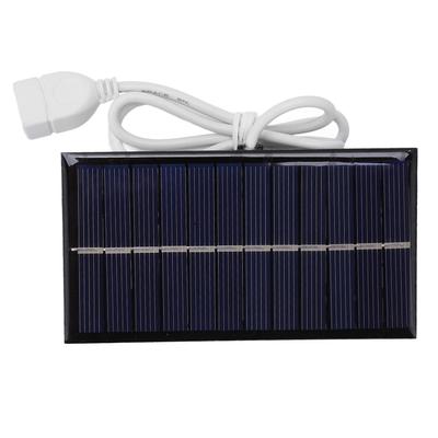 Pannello Caricatore Solare 1W 6V Portatile Fai da Te Scheda Caricatore Solare Cella Solare per Telefono Cellulare Casa