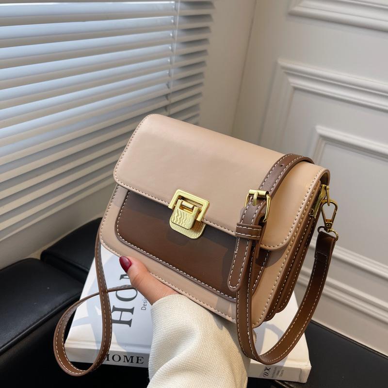 Small bag women's new spring and summer versatile shoulder messenger bag popular small square bag