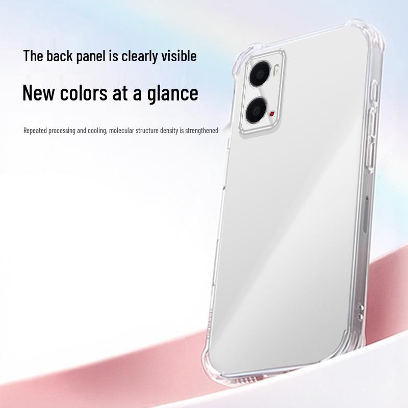 OPPO A36 Airbag Anti-drop Transparent TPU Protective Case