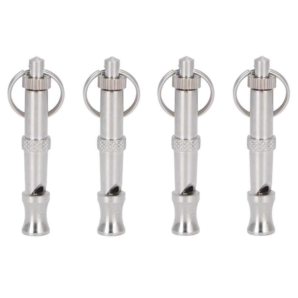 4Pcs Stainless Steel Ultrasonic Whistle Non-Toxic Finish Pigeon Training Whistle  Pigeons Training