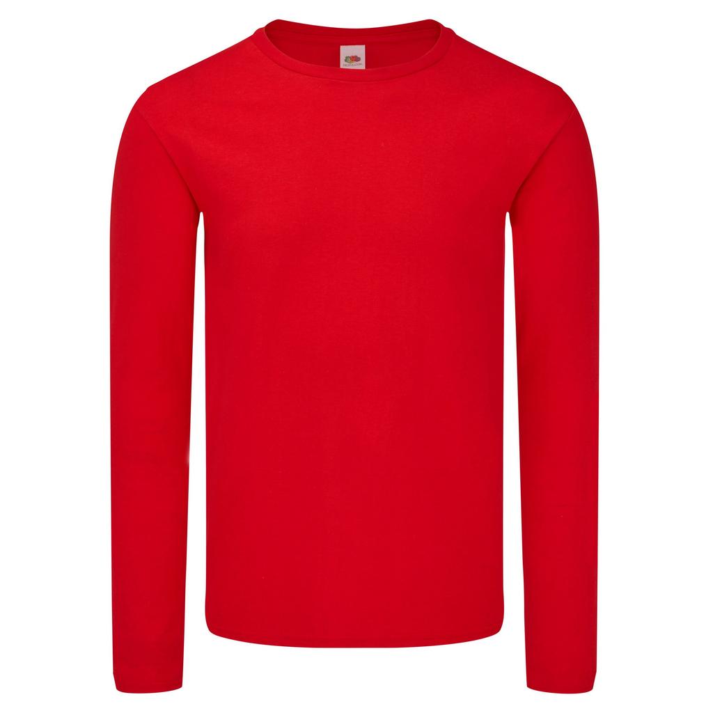 Fruit of the Loom Mens Iconic 150 Classic Long-Sleeved T-Shirt