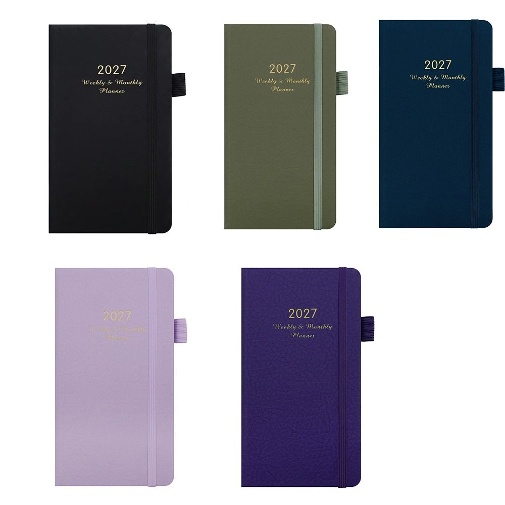 Lightweight 2027 Schedule Planner Notepad Portable To-do List Notebook Office Use