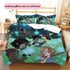 Lumberjack  Pattern Bedding Quilt Set  Home Decoration  Gift (1 * Duvet Cover + 2 * Pillowcase  Without Core)