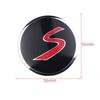 4pcs 56/60mm Car Wheel Hub Cap Tire Rims Center Cover Hubcaps Sticker For Mini Cooper S R56 R50 R53 F56 F55 R60 Accessories