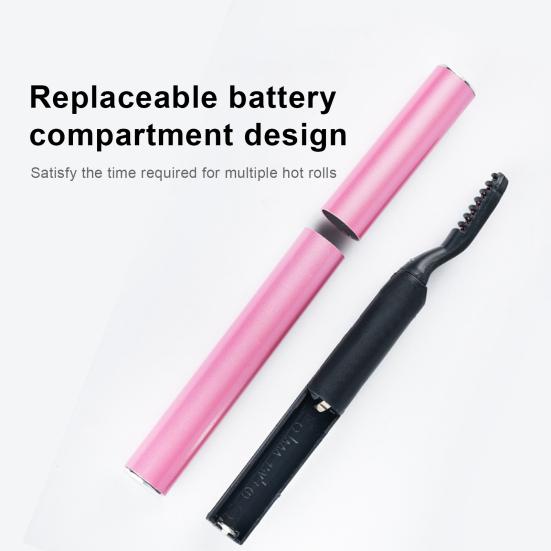 Electric Eyelash Curler Constant Temperature Quick Heating Painless Evenly Applied Heat Electric Eyelash Curler for Girl