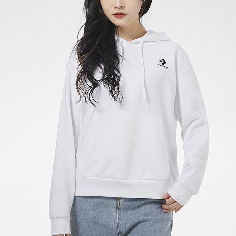 Converse Sweatshirt Women's White 10019442-A12