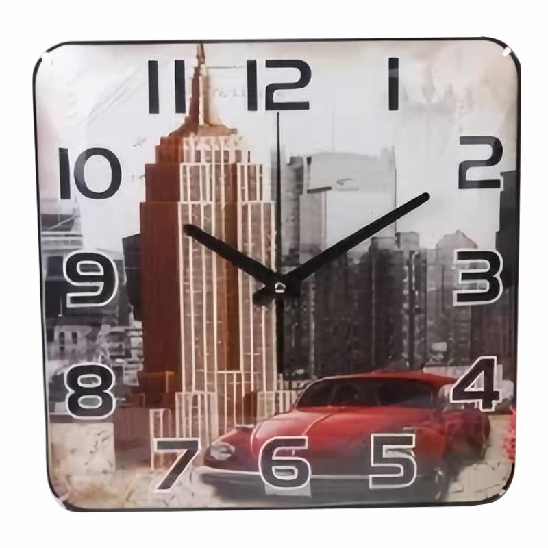 Style Restaurant Decoration Clock New Style Home Living Room Fashion Creative Decoration Wall Clock Silent Wall Clock