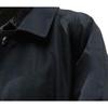 Uniqlo FW23 U Series Solid Color Square Collar Trench Coat Women Outerwear Black 461780-09
