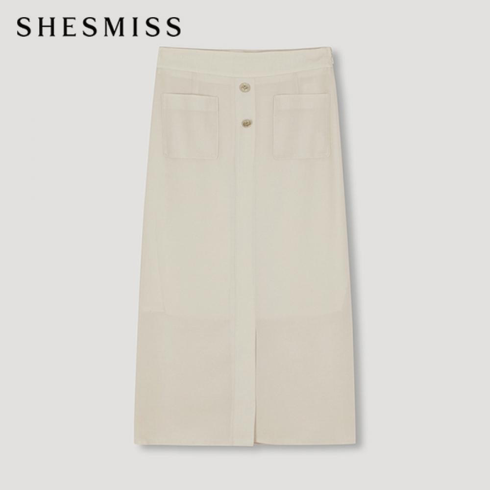

She S miSS Button Pocket Skirt SwwSkn22790 Lb light beige/55
