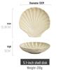 Japanese Handmade Wabi-Sabi Style Retro Pottery Salad and Dessert Plate