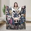 Hollow Knight Game  Warm Soft Blankets  Travel Plush Throw Blanket Street Trend Living Room Flannel Bedspread Sofa Bed Cover