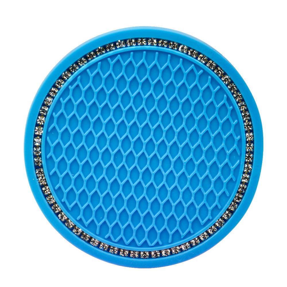 

1 шт., автомобильные блестящие автомобильные подставки, держатель для чашек, силиконовый противоскользящий коврик для подставки под собачью лапу, автоаксессуары, универсальный 6 белый