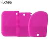 3 Pcs/Set Plastic Pastry Dough Icing Fondant Cake Scraper Decorating Baking Tool