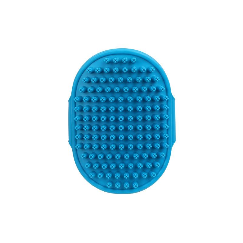 

Pet Bath Brush Soft Silicone Grooming Glove for Dog Cat Gentle Massage Effective DeShedding for Daily Home Cleaning