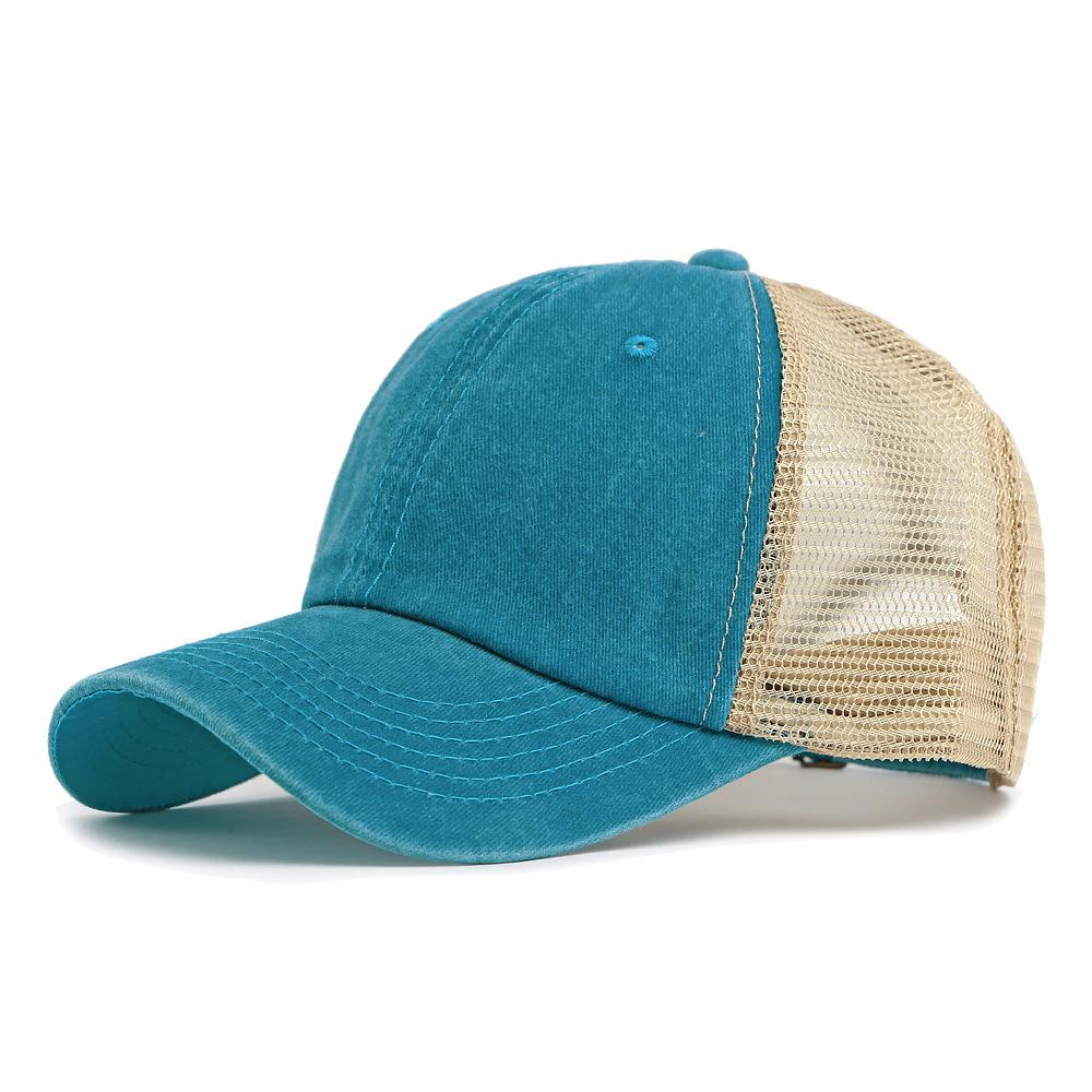 Men Breathable Mesh Baseball Cap Women's Sunscreen Sun Hat Summer Cap