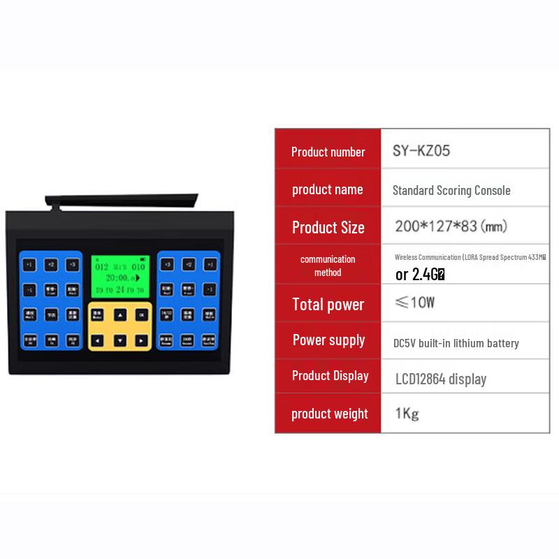 Jinling Shiyin Multi-Sport Electronic Scoreboard & 24-Second Timer