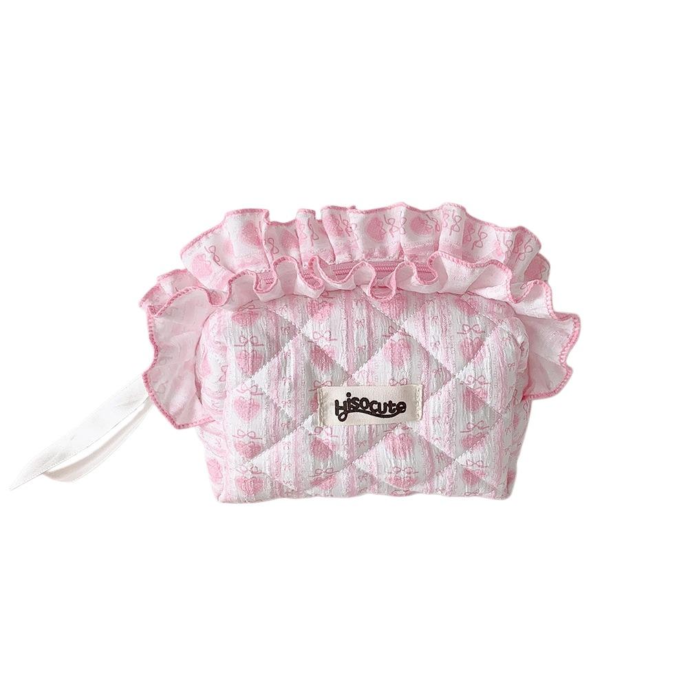 Pen Bag Cloth Toiletry Bag Pencil Case Jewelry Organizer Makeup Storage Pouch For Travel