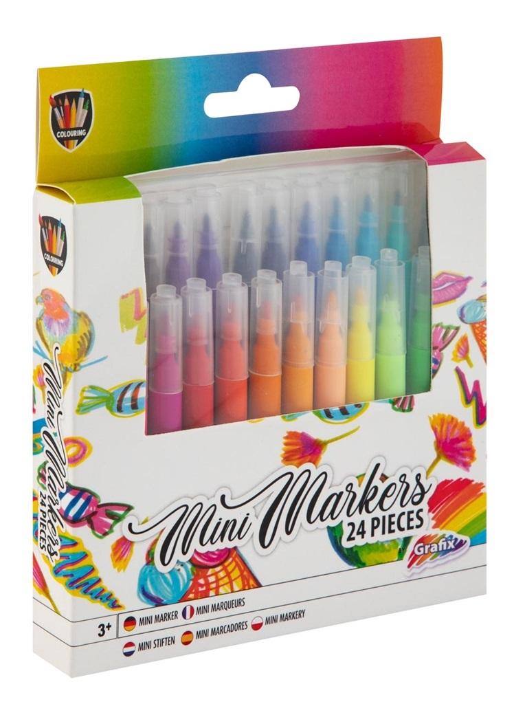 Super Merchant Grafix Set Mini Marker 24 Stück