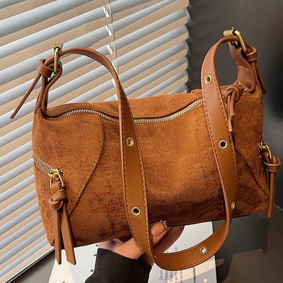 Retro, Simple and Fashionable Underarm Bag, Small Square Bag, High Appearance Level, Large Capacity Single-shoulder Bag