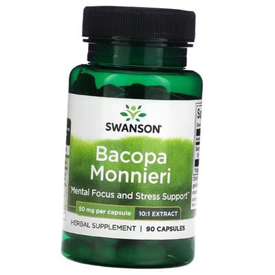 Bacopa Monnieri Extract, Bacopa Monnieri 50, 90caps (71280112)