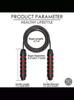 Steel Wire Weighted Jump Rope for Adult Fitness & Professional Training