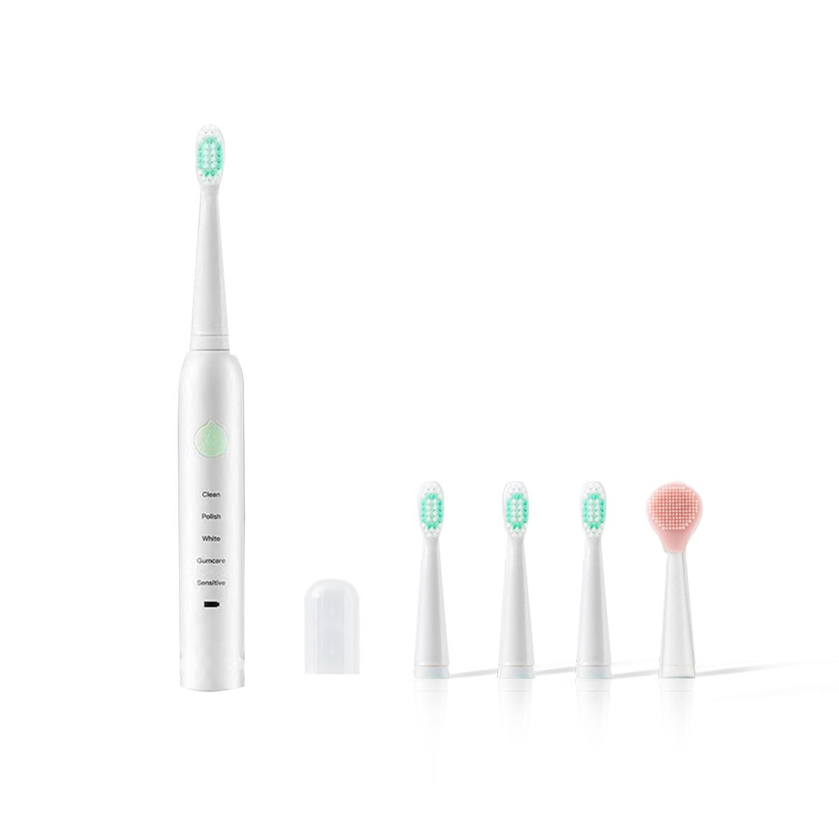 Ультразвуковая электрическая зубная щетка. 5 режимов чистки зубов ...