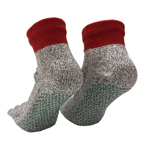 New Anti Cut Anti Puncture Outdoor Hiking 5 Toe Crew Socks Men Socks Sports For Five 5 Finger Toe Shoes