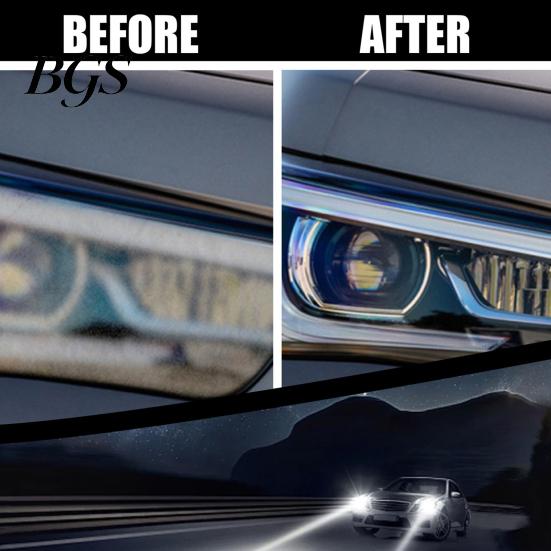 Headlight Clarity Enhancer Automotive Lens Restorer Car Repair Fluid Restoration Kit Long-Lasting Protection Easy Application Polish