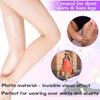 10 ks náplastí proti oděru stehen z TPU a netkané textilie, samolepicí, průhledné, neviditelné náplasti na ochranu stehen