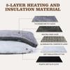 S-XL Winter Warm Pet Self-Heating Pad Aluminum Foil Dog Sleeping Pad Soft Nest Mat Seat Cushion for Small Medium Dogs & Cats