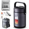 304 Stainless Steel Triple-Layer Insulated Lunch Box for Students & Office Workers