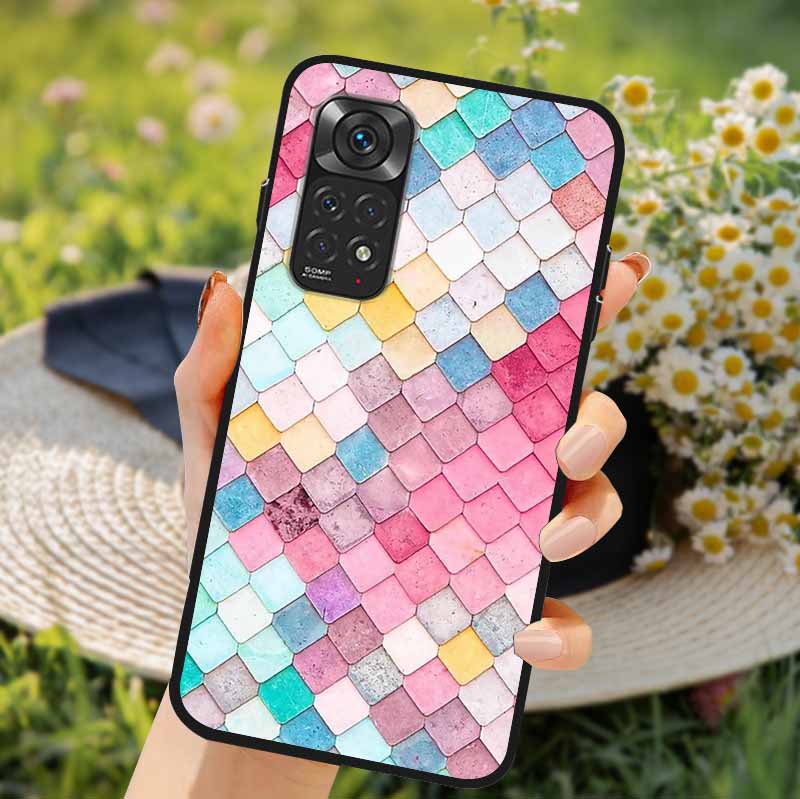 For Redmi Note 11 Cases Note 11S Soft TPU Silicone Back Covers for Xiaomi Redmi Note 11 Pro 5G Phone Case Redmi Note11S 4G Coque