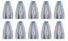 YZD High Sensitivity Stainless Steel Bullet Sinker 14g 1/2oz [10