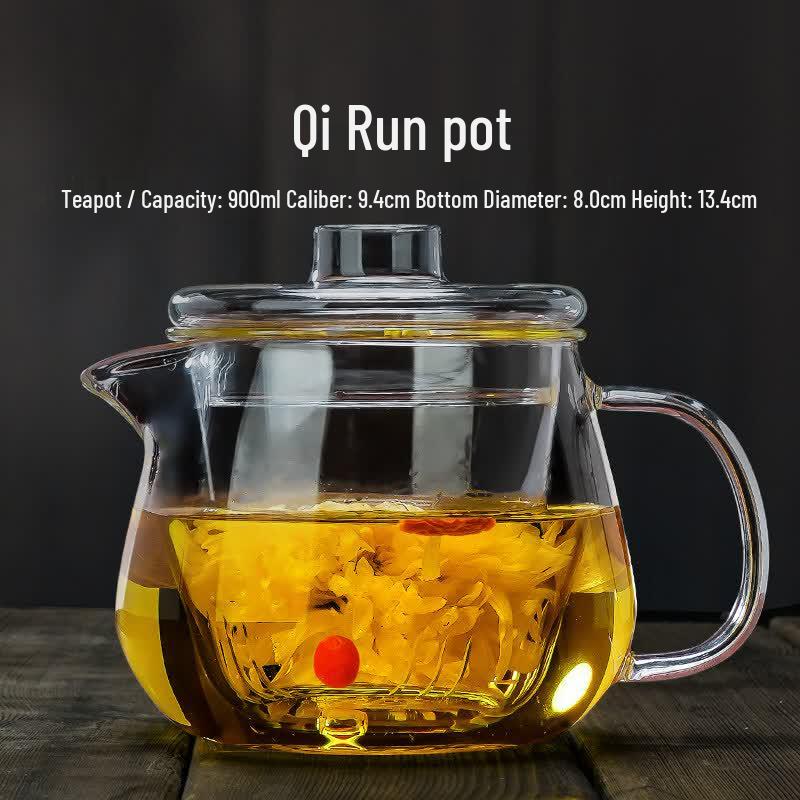Youluo Chinese Style High-Temperature Glass Teapot
