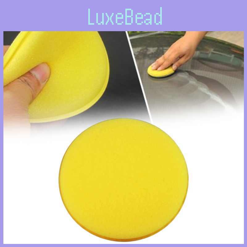 Cars Waxing Yellow Sponge Polishing Sponges Car Washing Tool Solid Durable Color
