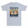 Retro Golf Cart They See Me Rollin’ They Hatin' Vintage Men's T-Shirt Sport Grey