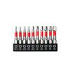 10/12/34 pcs Non-Slip Magnetic Hex Screwdriver Bits S2 Steel Slotted Torx Hex Bit Kit  Woodworking