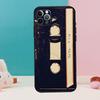 Funda de Teléfono con Diseño de Cassette de Cinta de Audio Para iPhone 17 Air 16 15 14 13 12 11 Pro Max 12 13 mini 15 16 Plus 16e Funda Coque