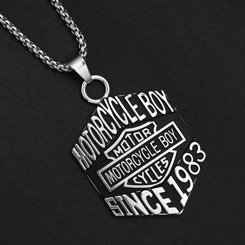 European Celebrity Trend Titanium Steel Red Army Pendant - Unisex Hip Hop Punk Style