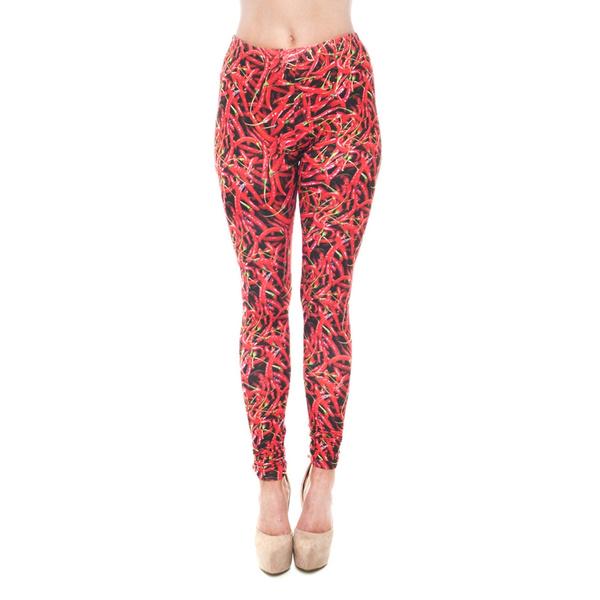 red chilli leggings