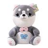 Ultra Crystal Soft Single Dog Stuffed Animal Plush Toy Mix Husky Hanging Pendant