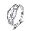 Anxiety Stress Relief Ring Seven Beads Open Ring Jewelry Gift Mood Rings