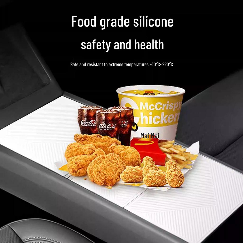 Tesla Model 3/Y Central Control Silicone Protective Film & Interior Accessory