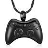 Imrsanl Game Controller Urn Necklace Pendant for Ashes Cremation Jewelry Hip Hop Necklace for Men Women
