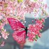 Butterfly Diamond Painting Pendant Kit Vibrant Color Sparkling PVC DIY Embroidery Pendant Window Wall Decoration