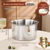 Qiwei 304 Stainless Steel Mixing Bowl with Lid