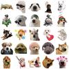 50 Sheets/Set Realistic Dog Stickers for Journals, DIY, Phone Cases